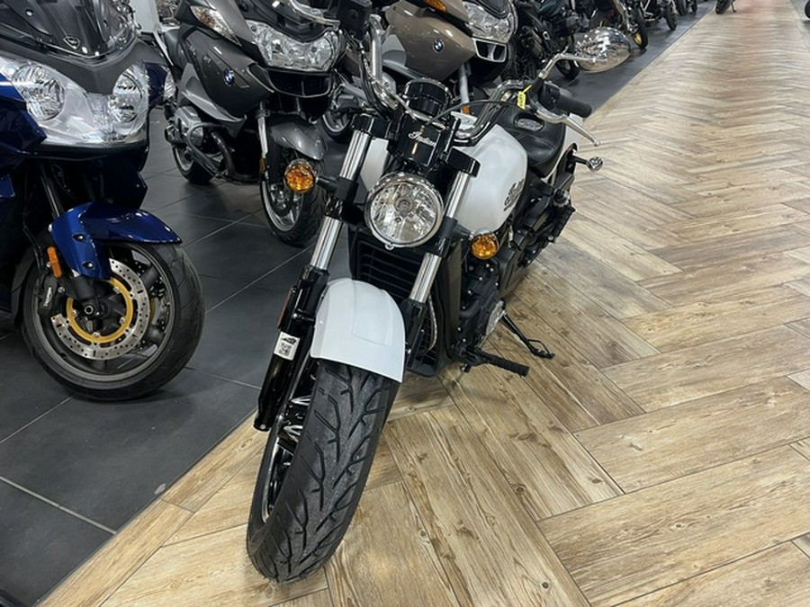 2022 Indian Scout ABS White Smoke