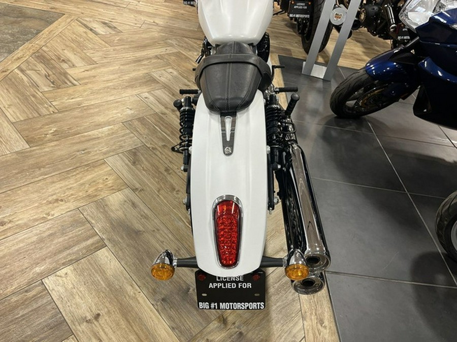 2022 Indian Scout ABS White Smoke