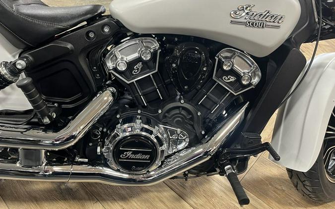 2022 Indian Scout ABS White Smoke
