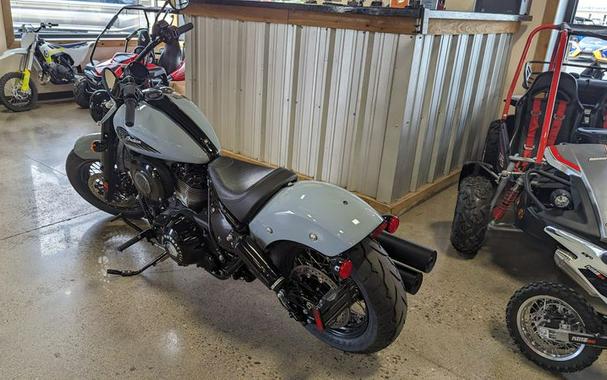 New 2024 INDIAN MOTORCYCLE CHIEF BOBBER DH STORM GRAY 49ST Dark Horse