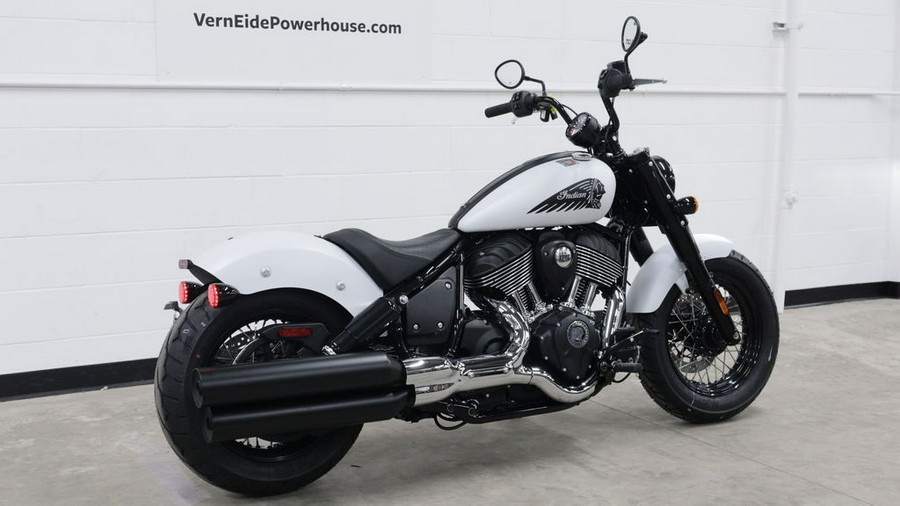 2024 Indian Motorcycle® Chief Bobber ABS Ghost White Metallic Smoke
