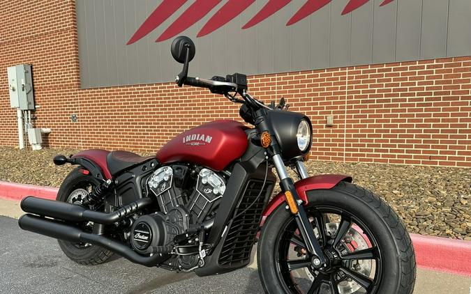 2024 Indian Motorcycle® Scout® Bobber ABS Sunset Red Smoke