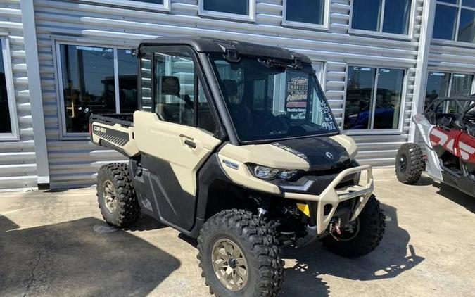 2024 Can-Am® Defender Limited HD10 Desert Tan & Timeless Black