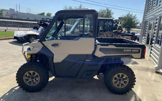 2024 Can-Am® Defender Limited HD10 Desert Tan & Timeless Black