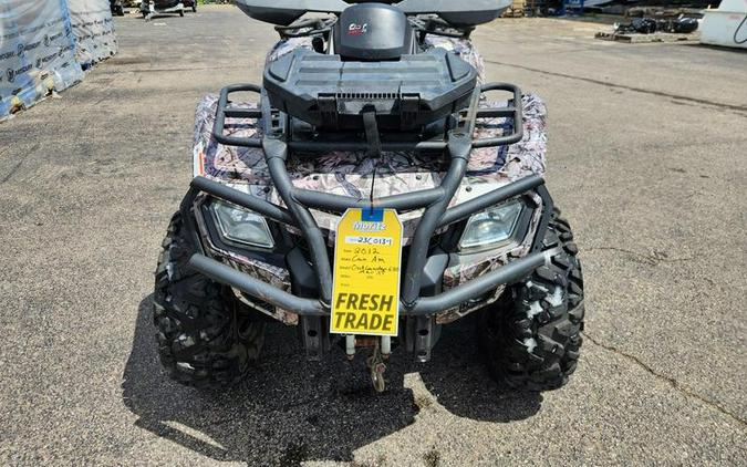 2012 Can-Am® OUTLANDER 650 XT