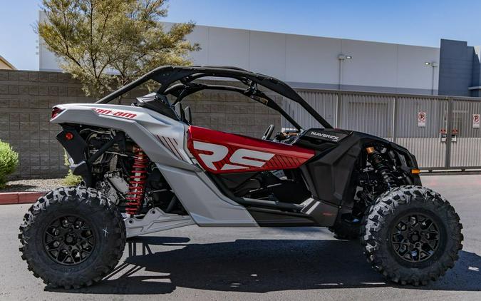 2024 Can-Am® Maverick X3 RS Turbo RR Fiery Red & Hyper Silver