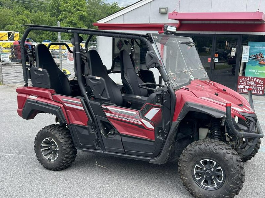 2019 Yamaha Wolverine X4 Ridge Red