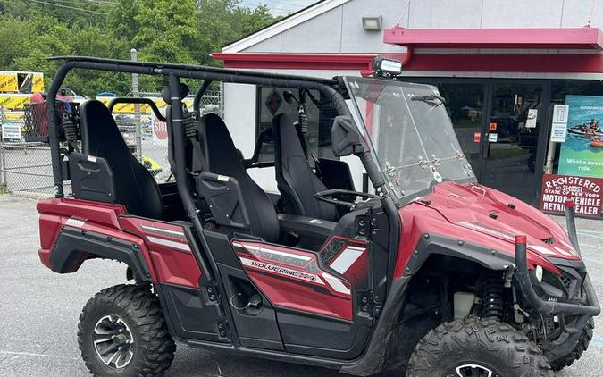 2019 Yamaha Wolverine X4 Ridge Red