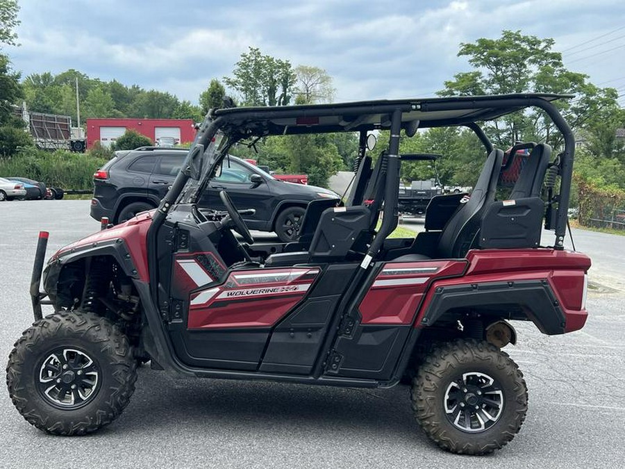 2019 Yamaha Wolverine X4 Ridge Red