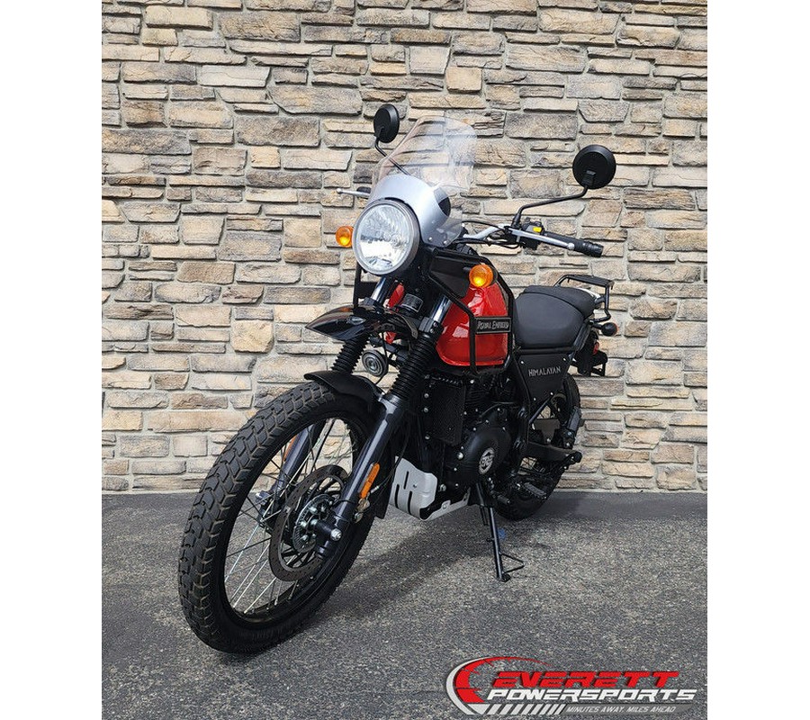 2021 Royal Enfield Himalayan Rock Red