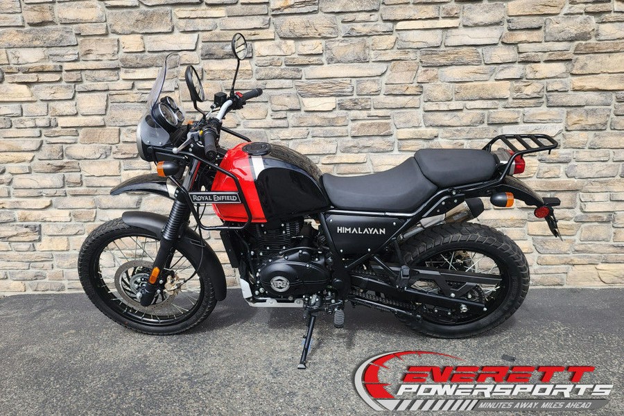 2021 Royal Enfield Himalayan Rock Red