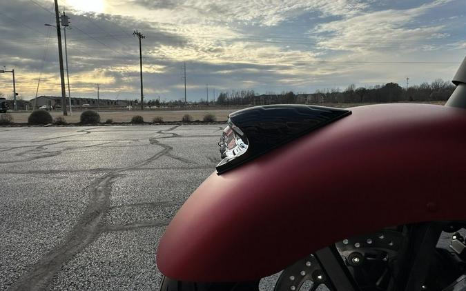 2024 Indian Motorcycle® Chieftain® Dark Horse® w/Powerband Audio Pkg Sunset Red Smoke