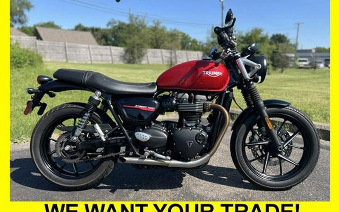 2019 Triumph Street Twin Korosi Red 900