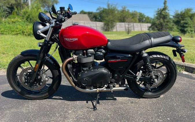 2019 Triumph Street Twin Korosi Red 900