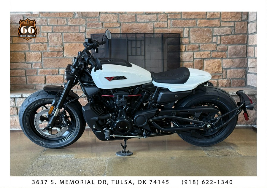 2026 Harley-Davidson® Sportster® S White Onyx Pearl Black Trim