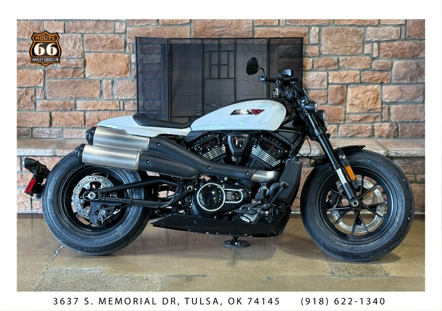 2026 Harley-Davidson® Sportster® S White Onyx Pearl Black Trim