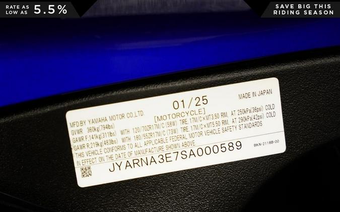 2025 Yamaha YZF-R9