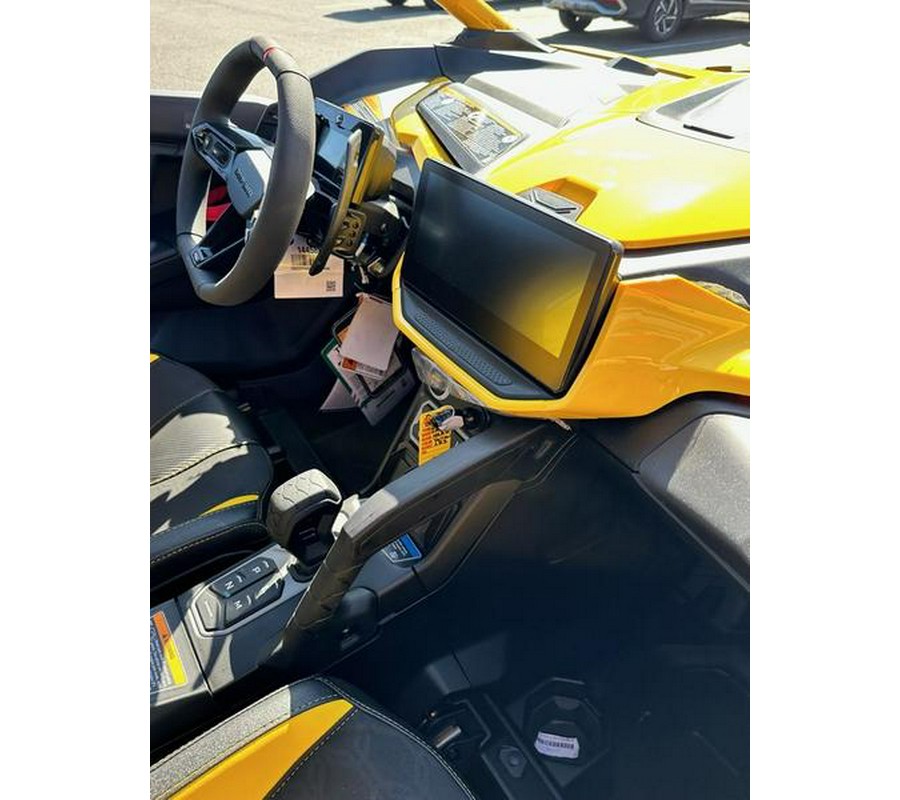 2024 Can-Am® Maverick R X RS Carbon Black & Neo Yellow