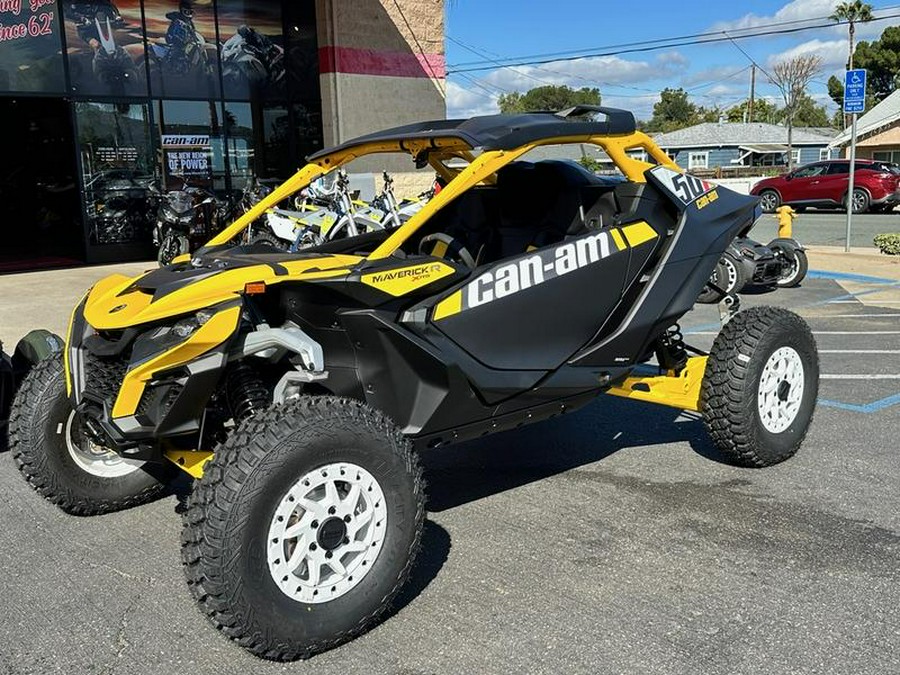 2024 Can-Am® Maverick R X RS Carbon Black & Neo Yellow