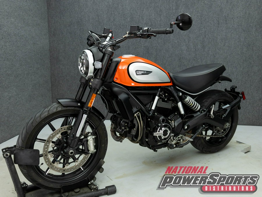 2019 DUCATI SCRAMBLER ICON 800 W/ABS