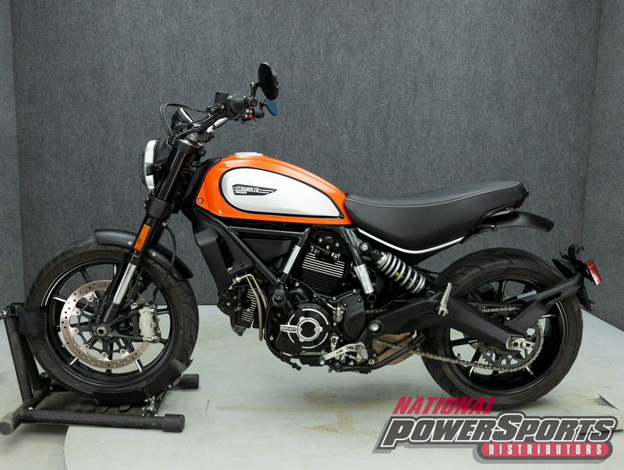 2019 DUCATI SCRAMBLER ICON 800 W/ABS