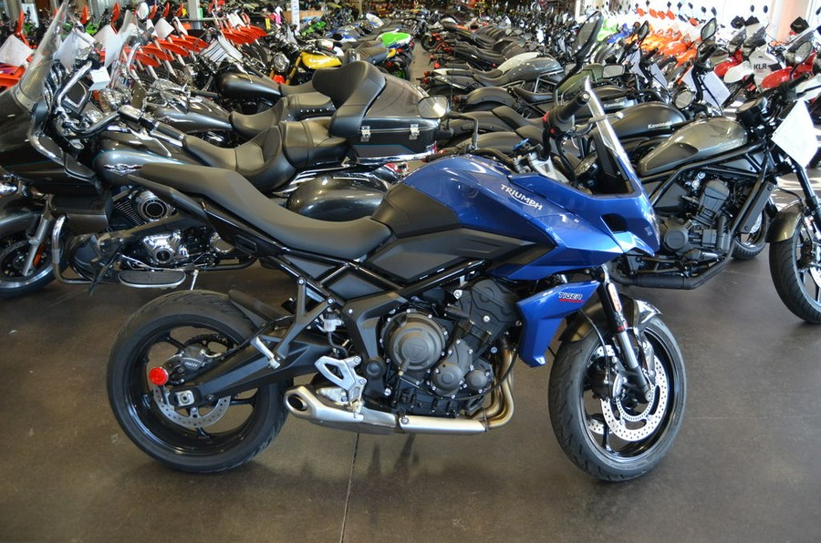 2023 Triumph Tiger Sport 660 Lucerne Blue / Sapphire Black