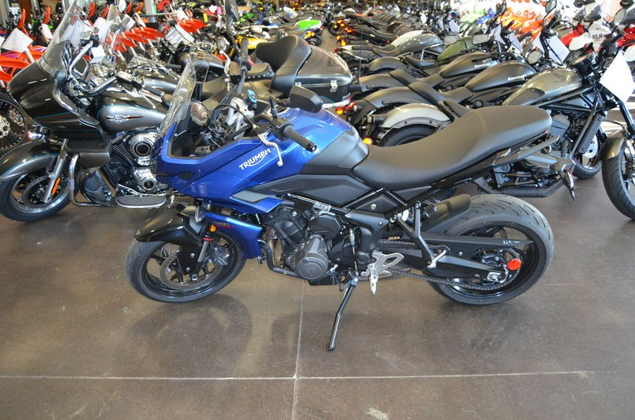 2023 Triumph Tiger Sport 660 Lucerne Blue / Sapphire Black