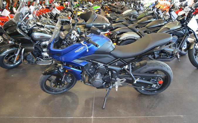 2023 Triumph Tiger Sport 660 Lucerne Blue / Sapphire Black