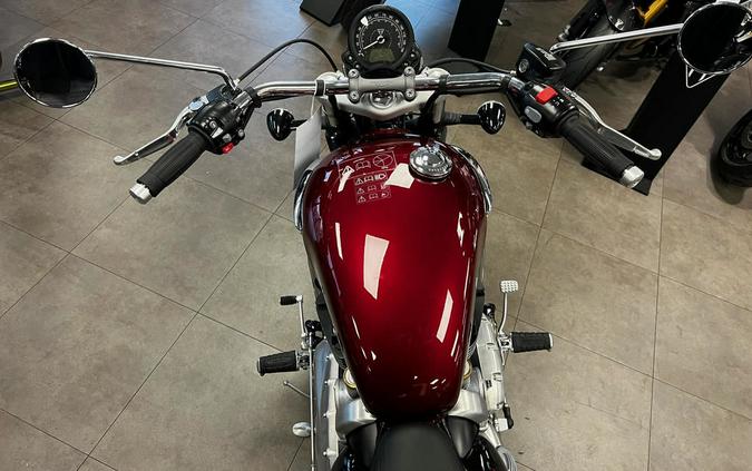 2024 Triumph Bonneville Speedmaster Cordovan Red