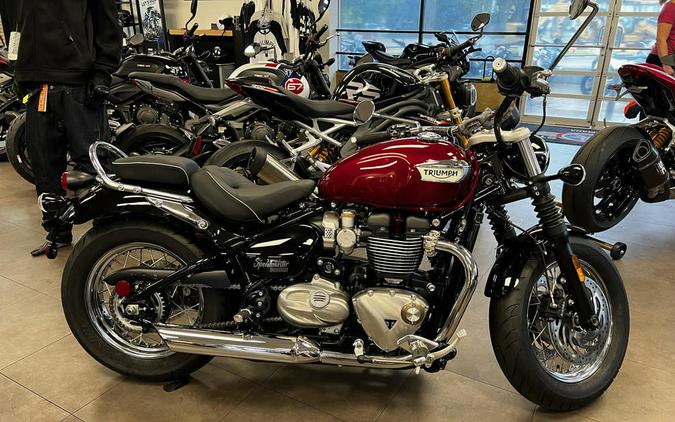 2024 Triumph Bonneville Speedmaster Cordovan Red