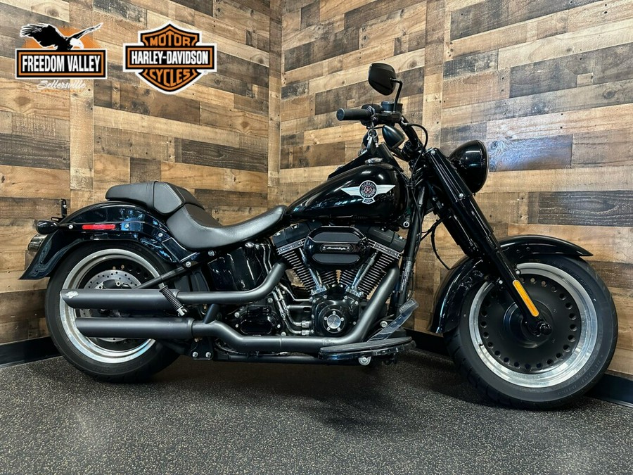 2016 Harley-Davidson Fat Boy S Vivid Black FLSTFBS