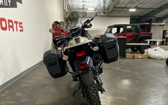 2026 Kawasaki KLR® 650 Adventure ABS - Cypher Camo Beige / Metal