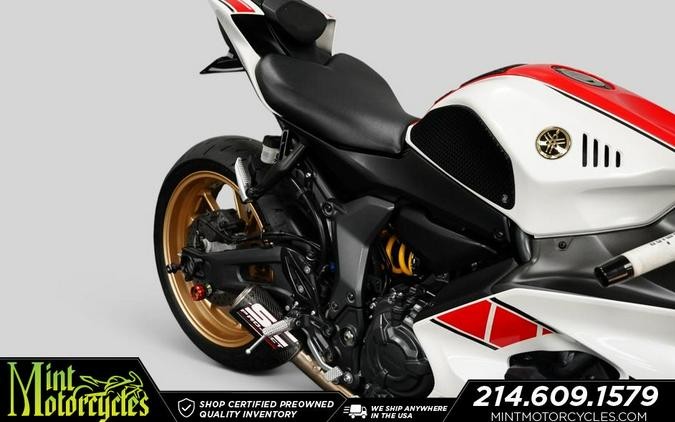 2022 Yamaha YZF-R7 SC Projects exhaust