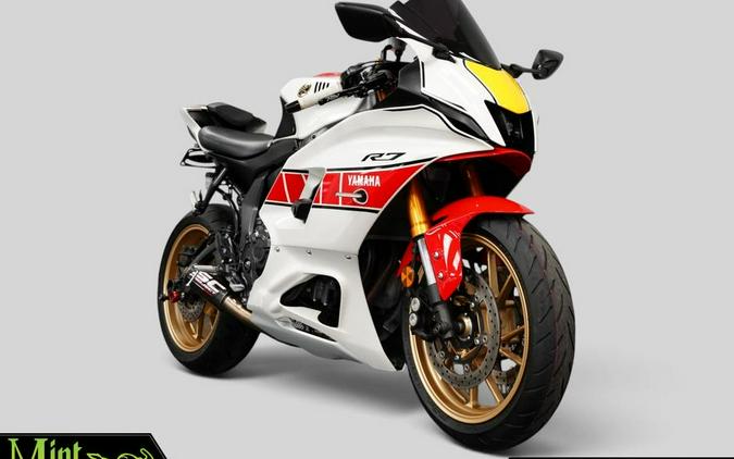 2022 Yamaha YZF-R7 SC Projects exhaust