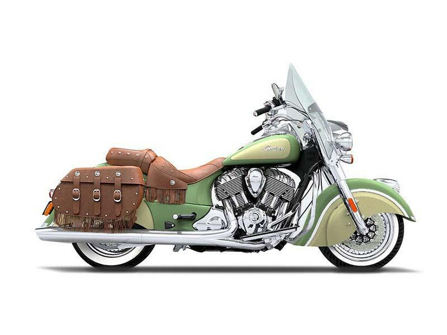 2016 Indian Motorcycle® Chief® Vintage Willow Green and Ivory Cream