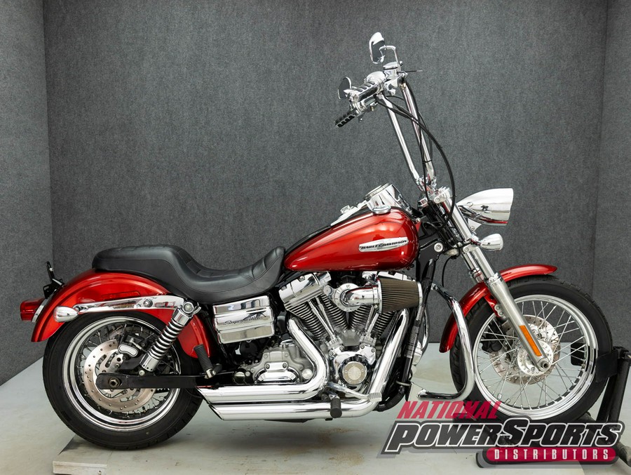 2008 HARLEY DAVIDSON FXDC DYNA SUPER GLIDE CUSTOM ANNIVERSARY