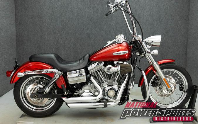 2008 HARLEY DAVIDSON FXDC DYNA SUPER GLIDE CUSTOM ANNIVERSARY