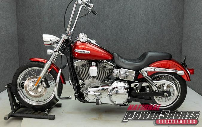 2008 HARLEY DAVIDSON FXDC DYNA SUPER GLIDE CUSTOM ANNIVERSARY