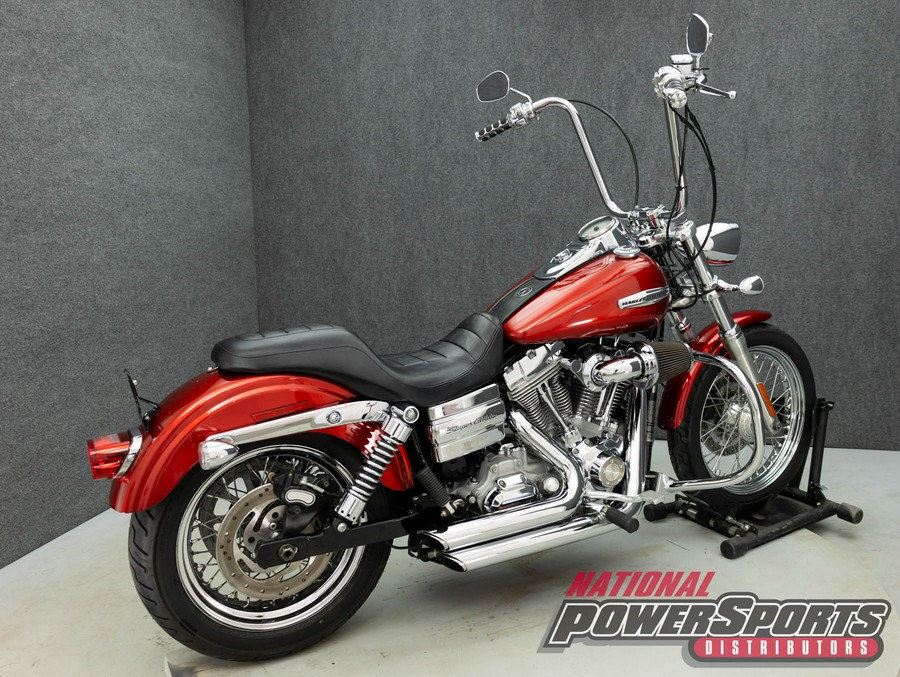 2008 HARLEY DAVIDSON FXDC DYNA SUPER GLIDE CUSTOM ANNIVERSARY