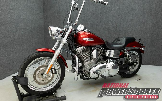 2008 HARLEY DAVIDSON FXDC DYNA SUPER GLIDE CUSTOM ANNIVERSARY