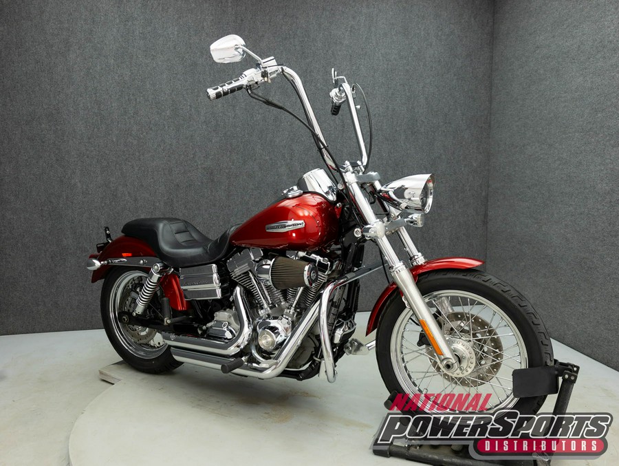 2008 HARLEY DAVIDSON FXDC DYNA SUPER GLIDE CUSTOM ANNIVERSARY