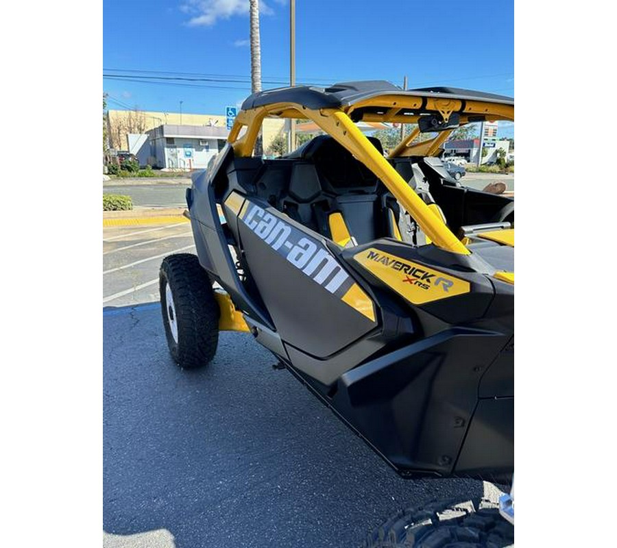 2024 Can-Am® Maverick R X RS Carbon Black & Neo Yellow