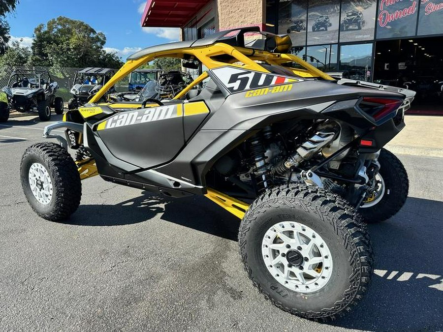 2024 Can-Am® Maverick R X RS Carbon Black & Neo Yellow