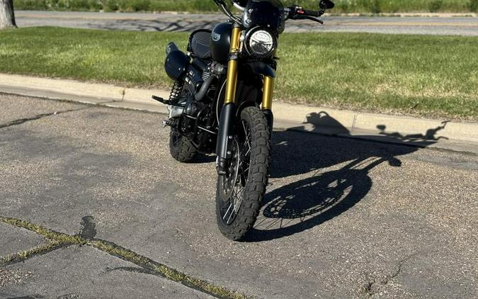 2019 Triumph Scrambler 1200 XC Jet Black