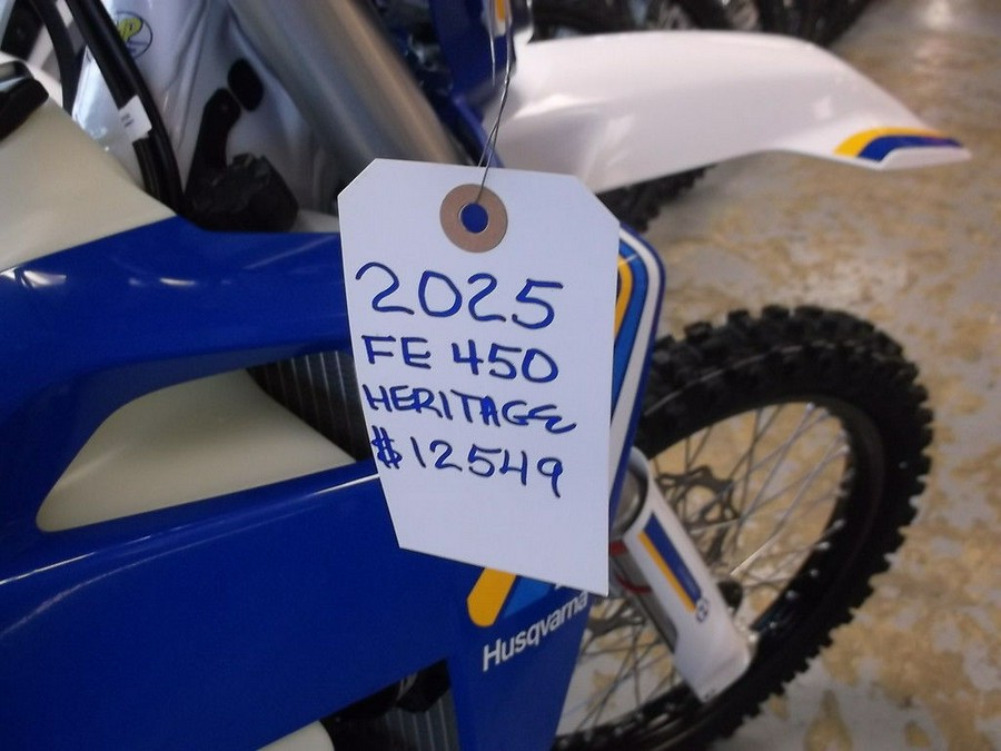 2025 Husqvarna® FE 450 Heritage