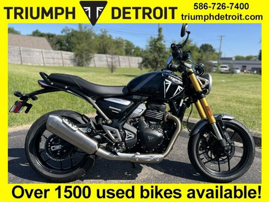 2024 Triumph Speed 400 Phantom Black / Storm Grey