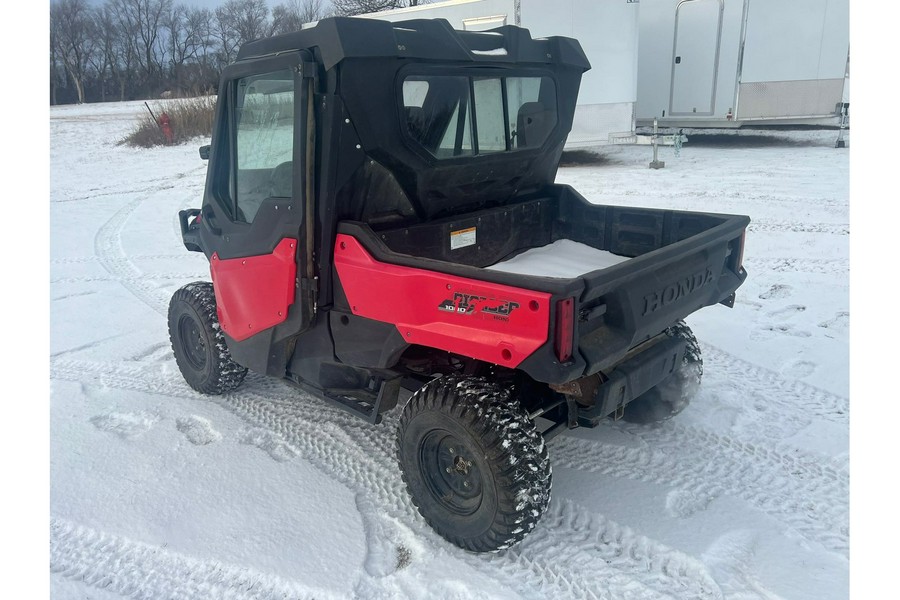 2017 Honda Pioneer 1000 With Cab