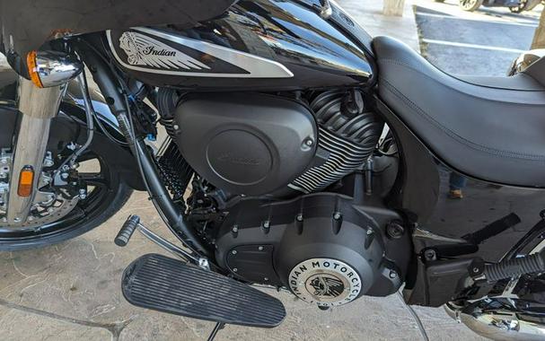 New 2024 INDIAN MOTORCYCLE CHIEFTAIN BLACK METALLIC 49ST