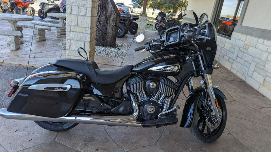 New 2024 INDIAN MOTORCYCLE CHIEFTAIN BLACK METALLIC 49ST