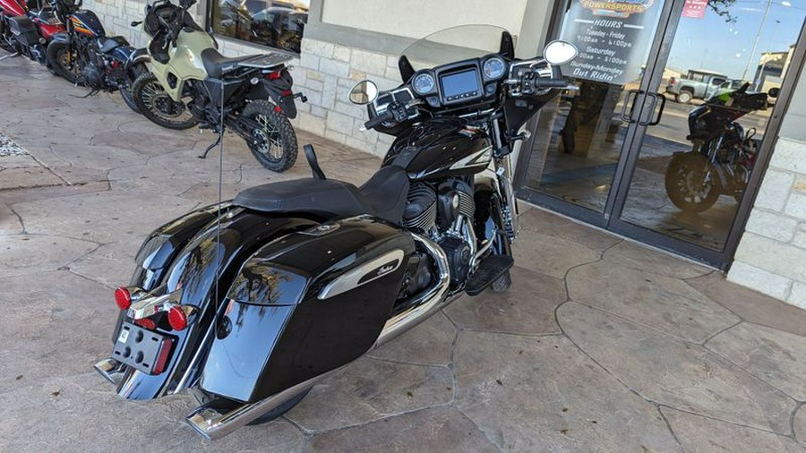 New 2024 INDIAN MOTORCYCLE CHIEFTAIN BLACK METALLIC 49ST